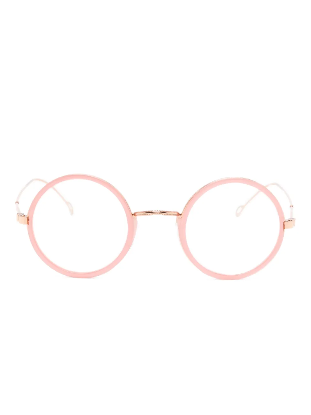Gouverneur Audigier round-frame glasses | Pink | Image 1