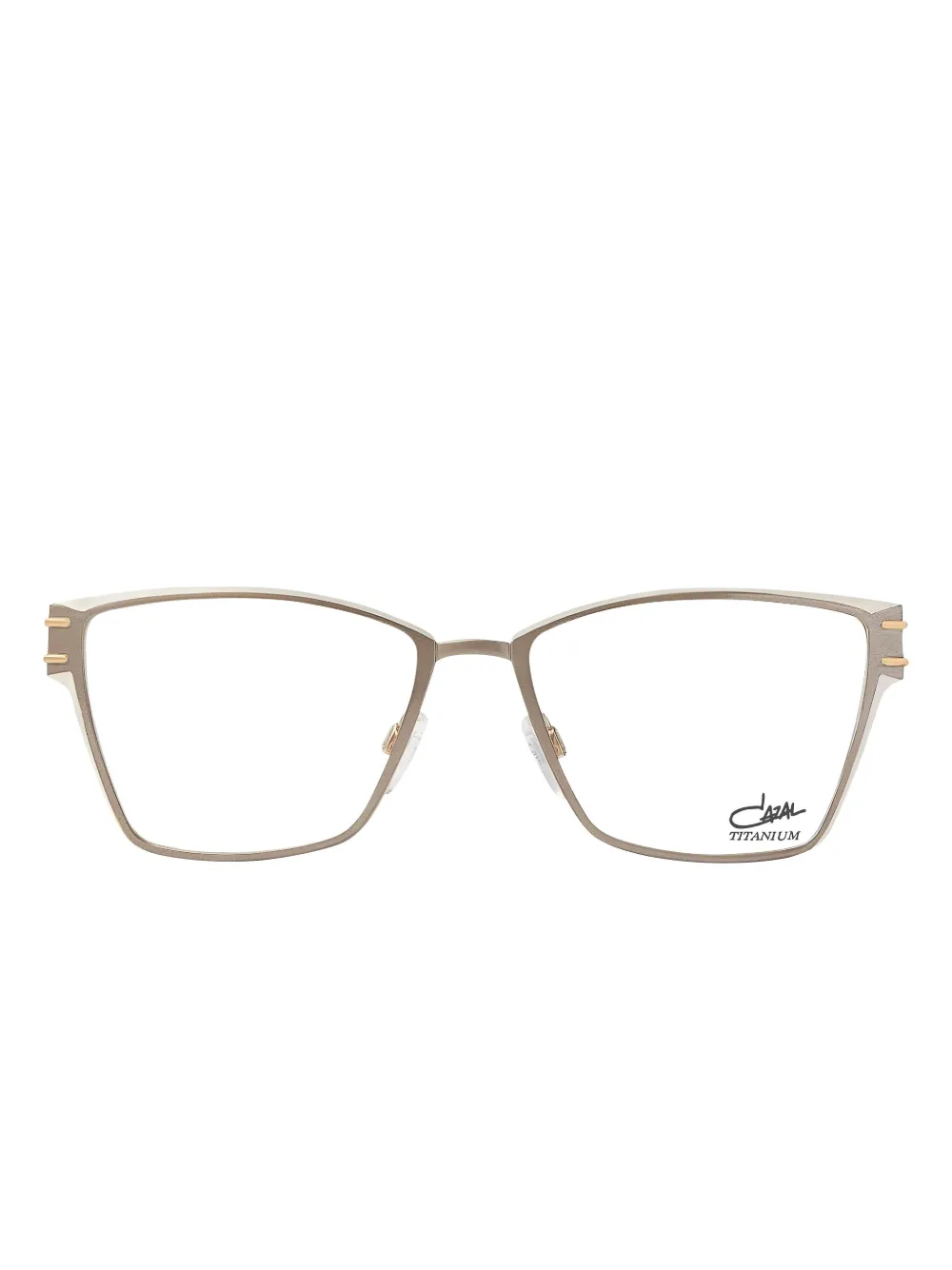 Cazal squar-frame glasses | Brown | Image 1
