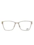 Cazal squar-frame glasses - Brown