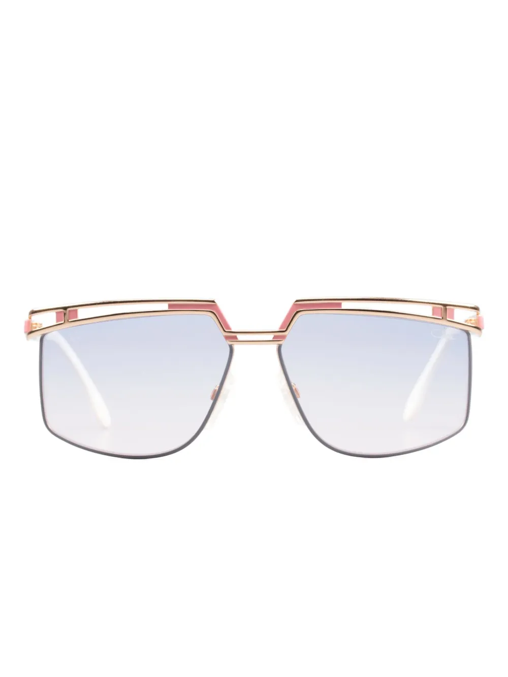 Cazal square-frama sunglasses - Roze