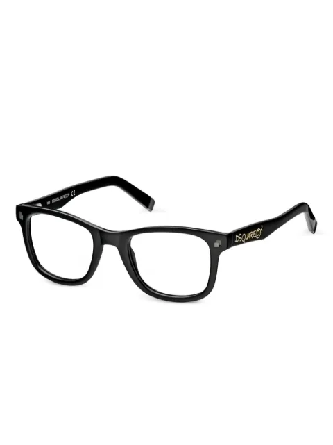 DSQUARED2 EYEWEAR lentes con armazón cuadrada y logo