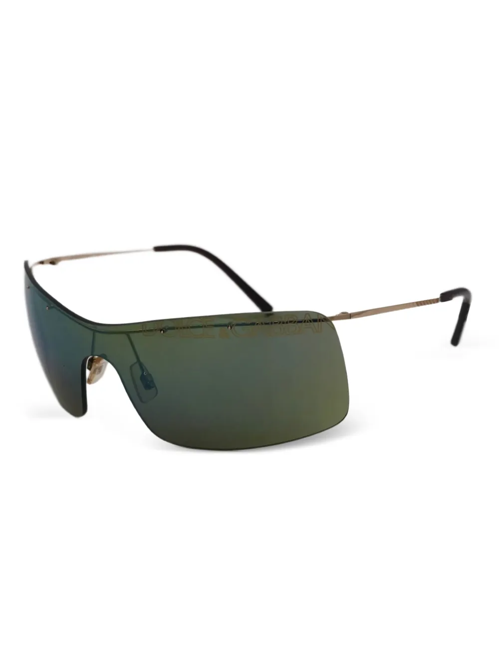 Dolce & Gabbana Eyewear rectangle-frame sunglasses - Oro