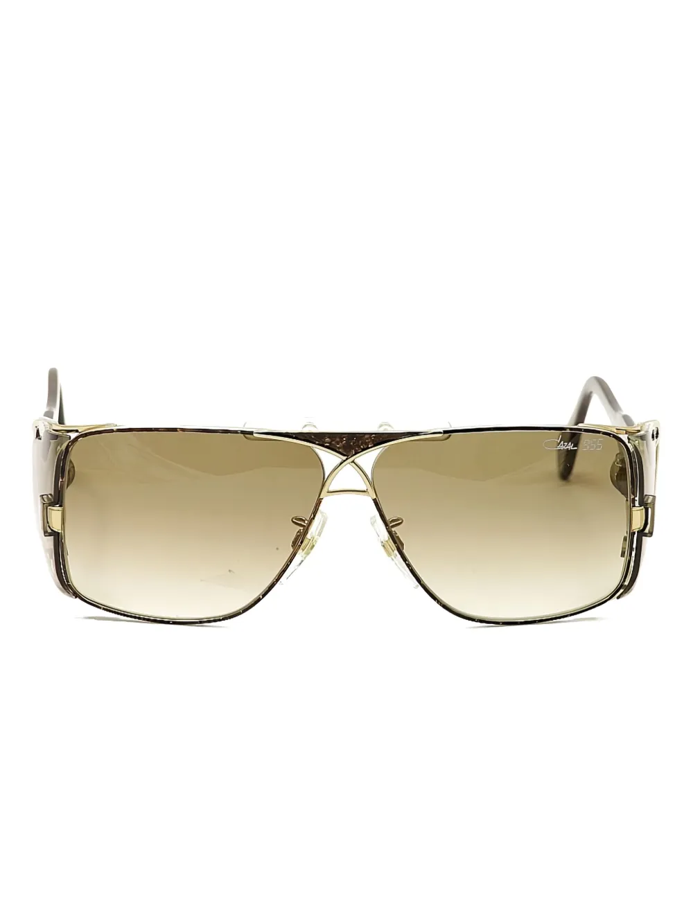 Cazal rectangle-frame sunglasses - Goud
