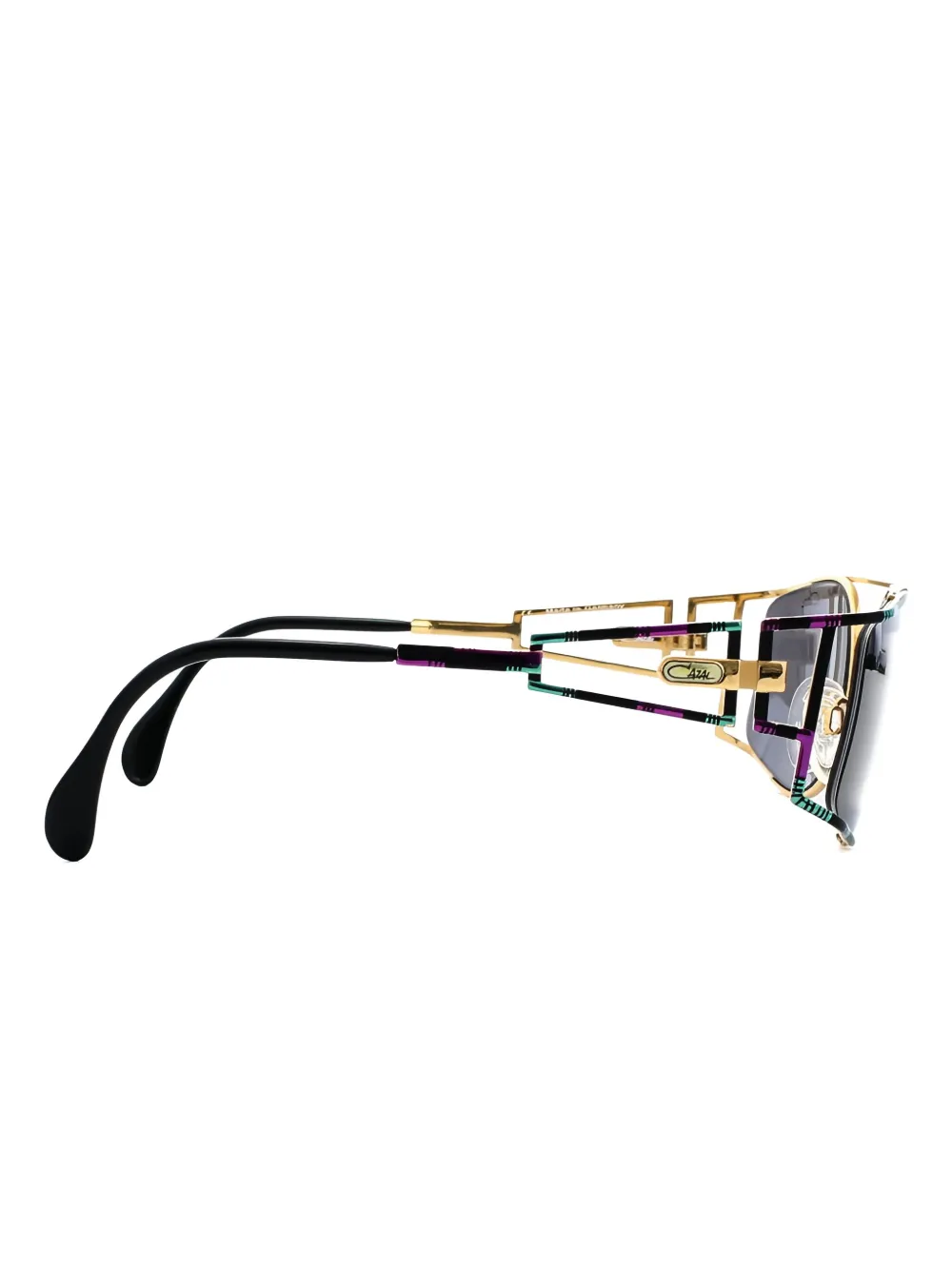 Cazal Zonnebril met vierkant montuur Grijs