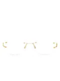 Cazal Legendary rimless glasses - Gold