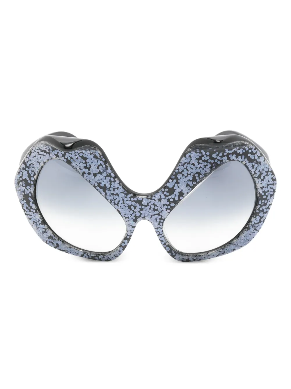 ANNA-KARIN KARLSSON Occhiali da sole Killing Kitten geometrici - Blu