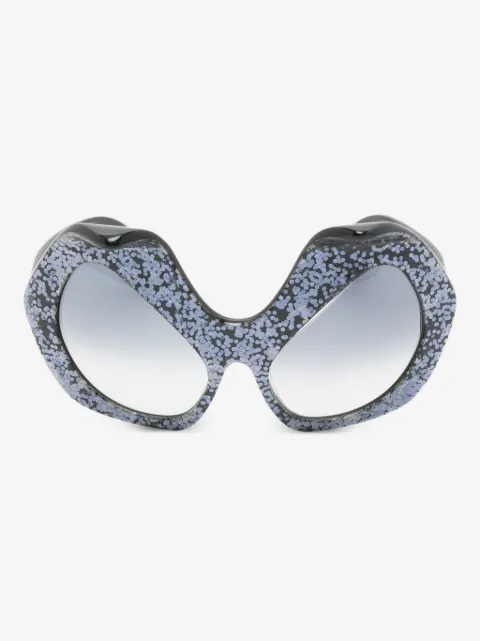 ANNA-KARIN KARLSSON Killing Kitten geometric-frame sunglasses