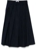 Vivetta pleated midi skirt - Blue