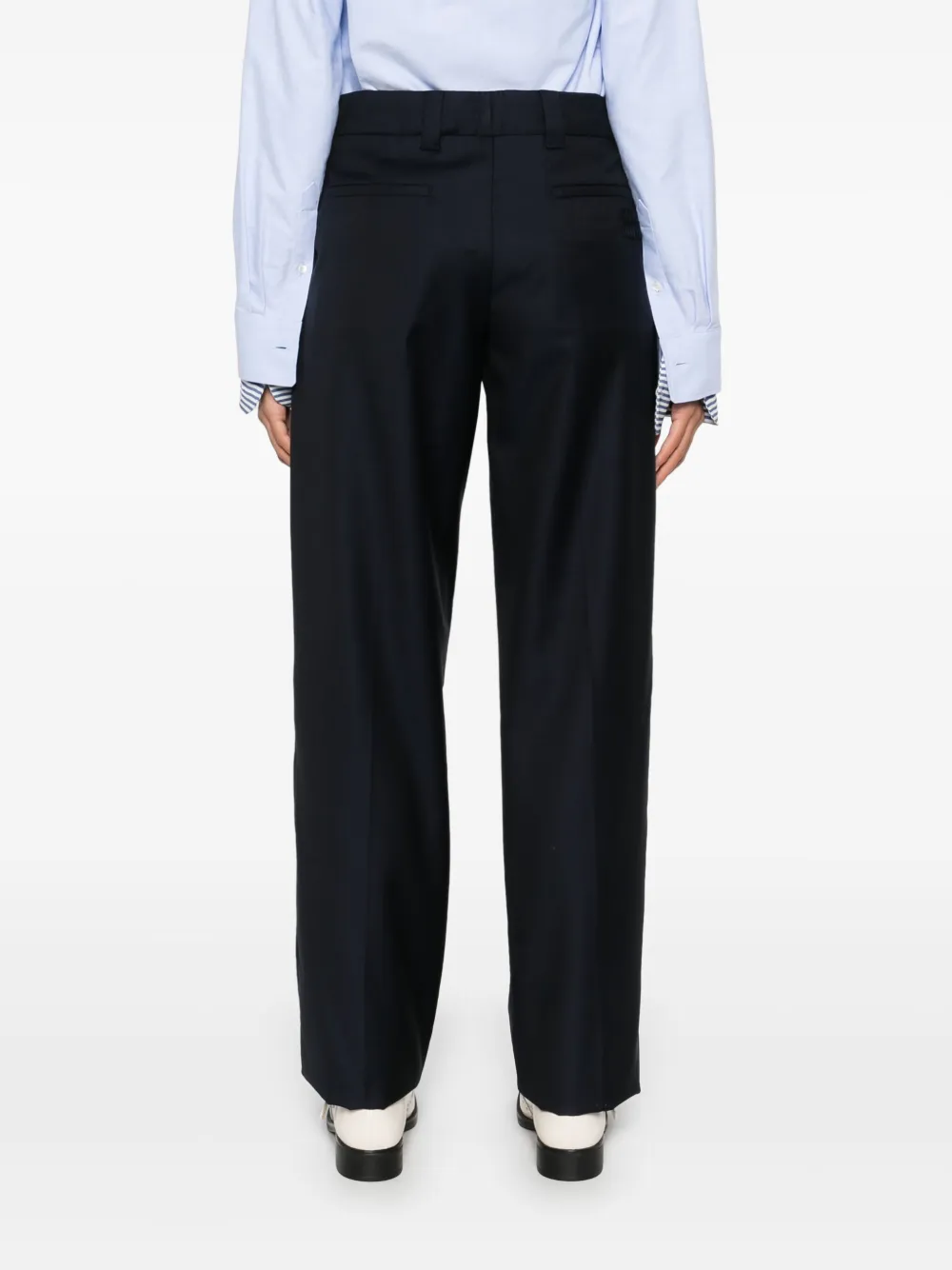 Miu Batavia broek Blauw