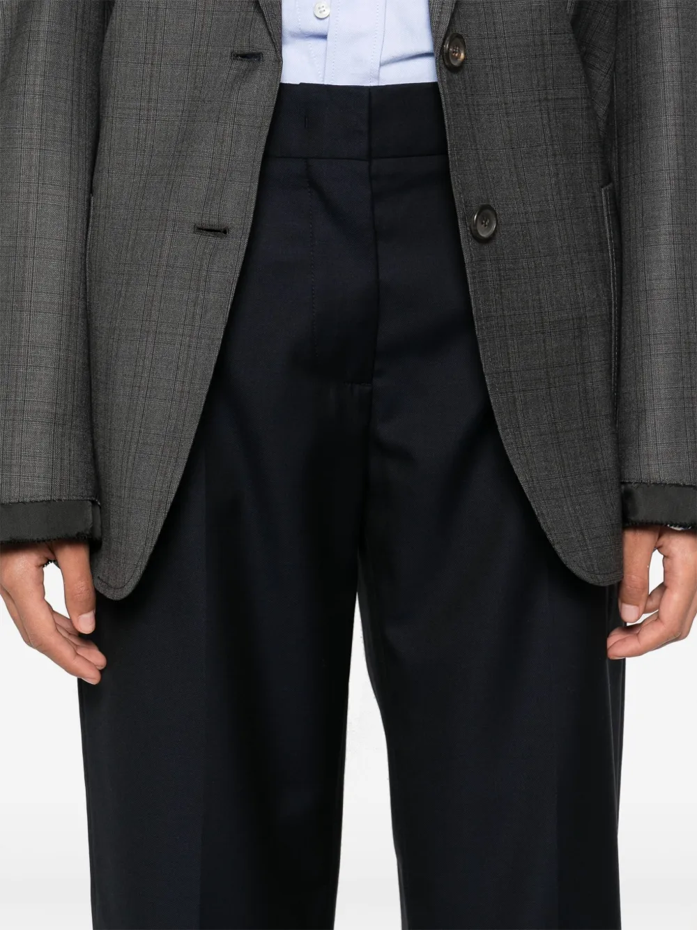 Miu Batavia broek Blauw