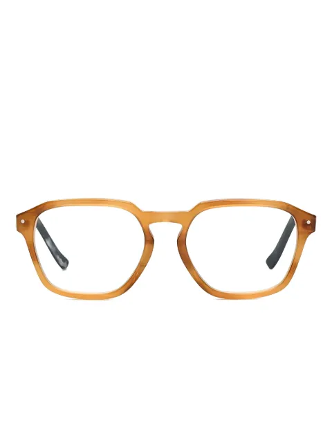 Very French Gangsters geometric-frame glasses