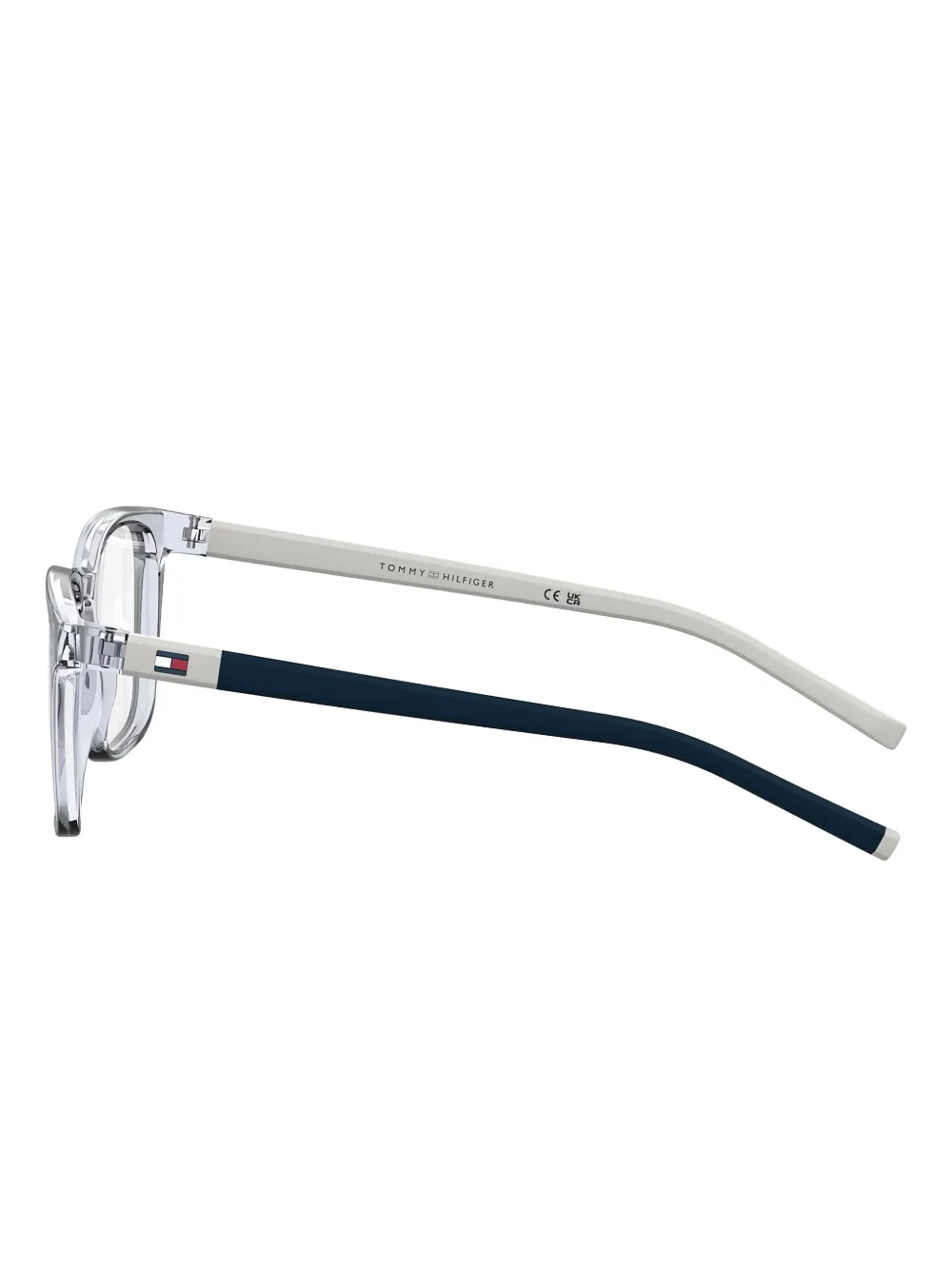 Tommy Hilfiger Bril met vierkant montuur Blauw