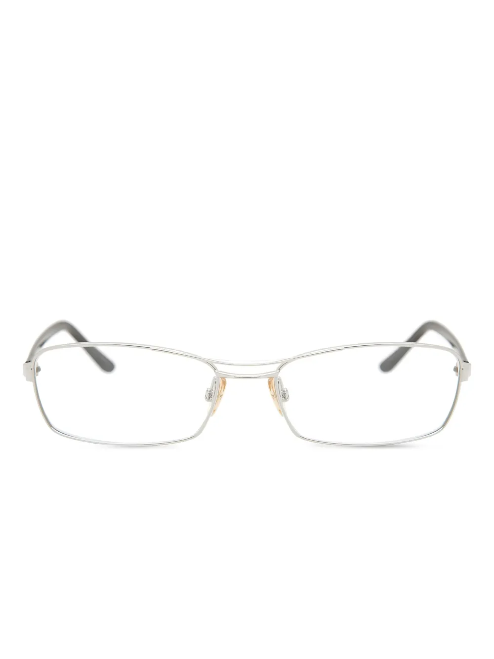 TOM FORD Eyewear rectangle/frame glasses | Silver | Image 1