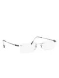 Silhouette rimless rectangle-frame glasses - Grey