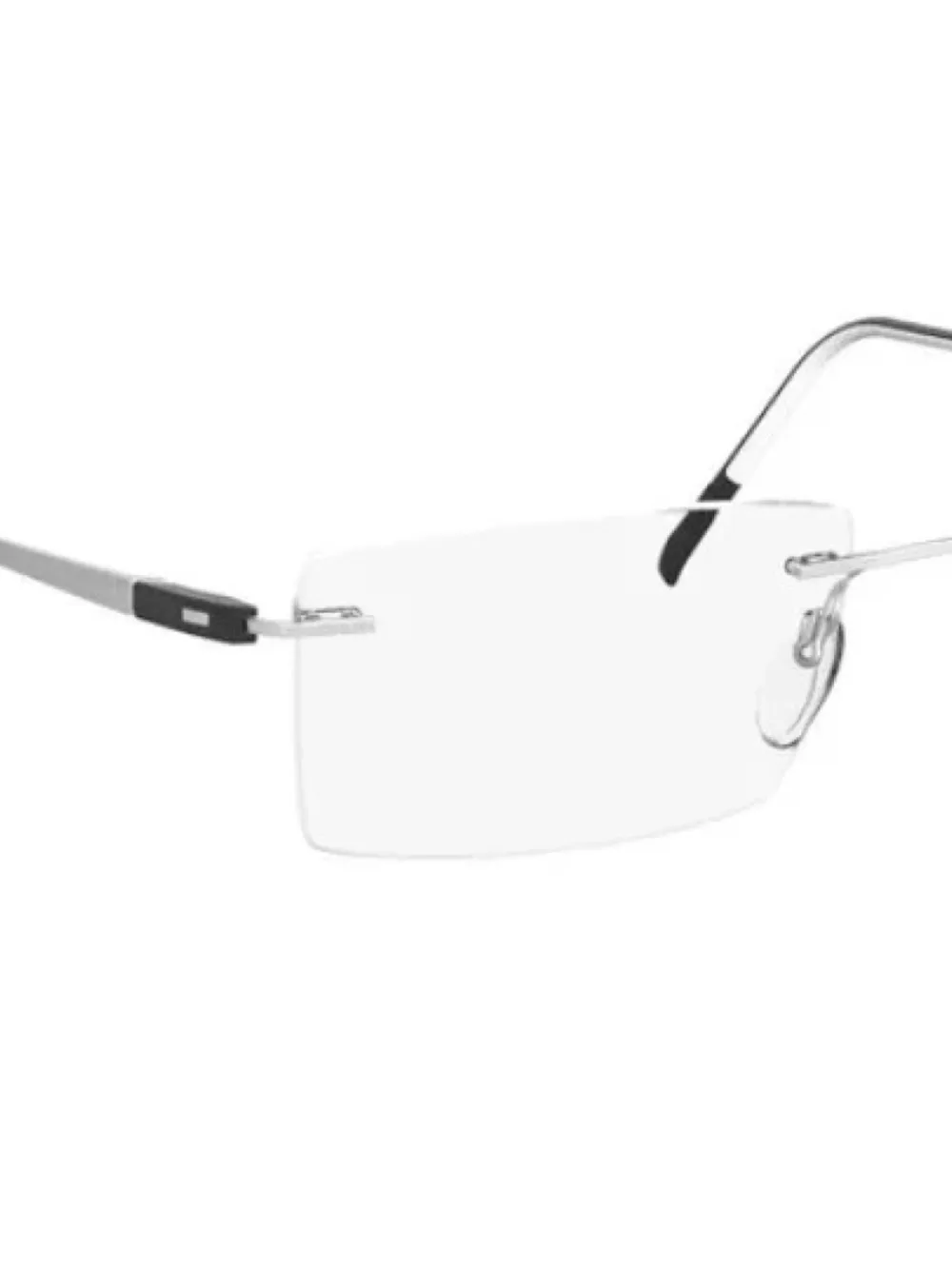 Silhouette lunettes de vue à verres rectangulaires | Homme | Image 2