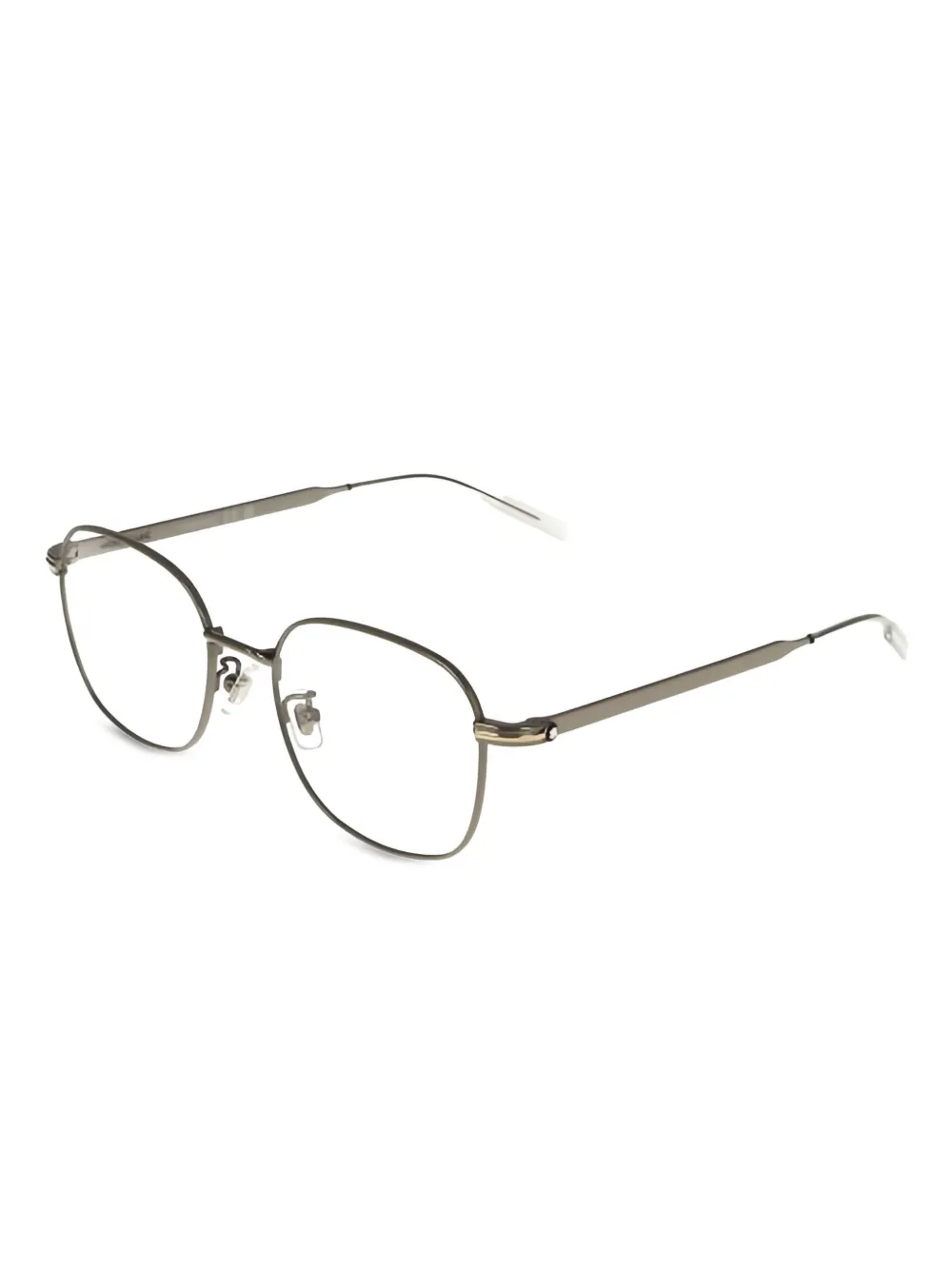 Montblanc square-frame glasses | Grey | Image 1