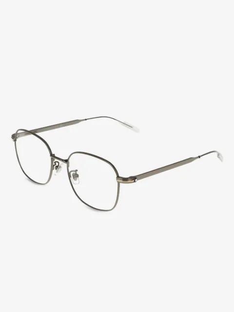 Montblanc glasögon med fyrkantiga bågar
