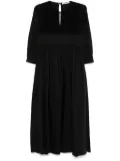 Vivetta embroidered midi dress - Black