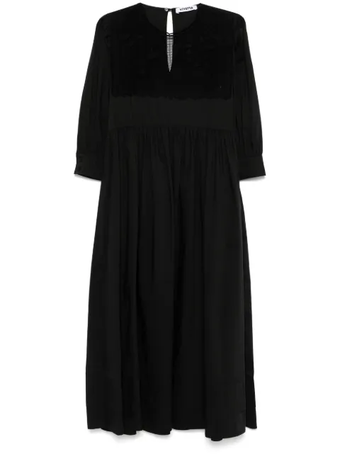 Vivetta embroidered midi dress