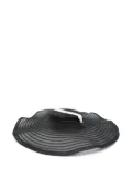 Vivetta ribbed sun hat - Black