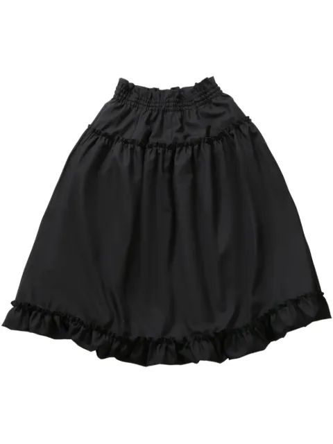 Noir Kei Ninomiya wool midi skirt