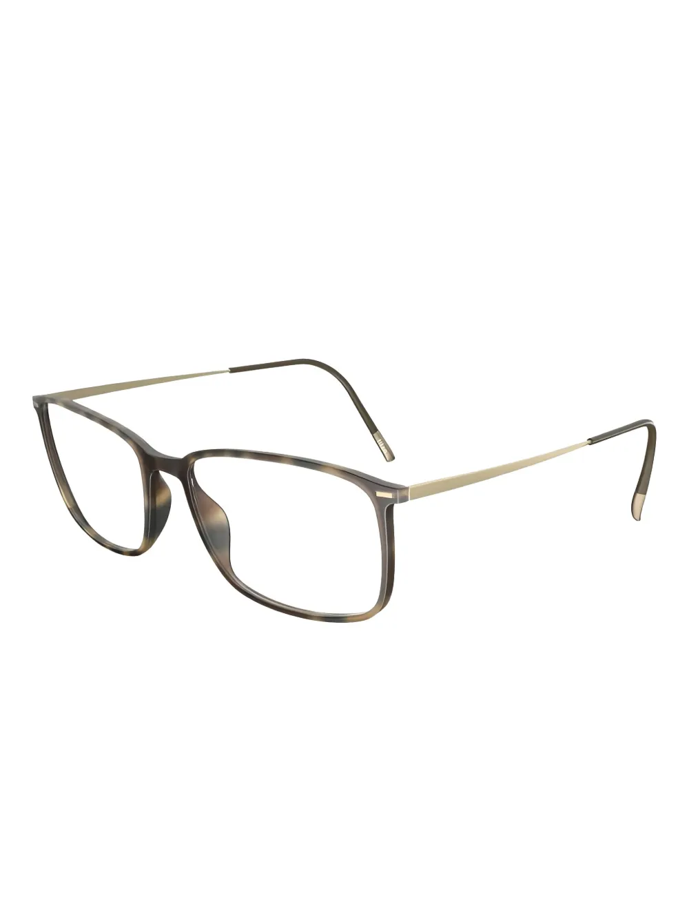 Silhouette lentes con armazón rectangular | Hombre | Image 2