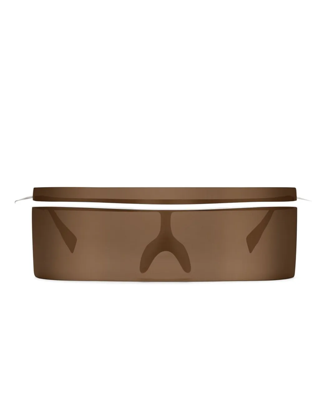 Pierre Cardin Eyewear Evolution5 geometric-frame sunglasses | Brown | Image 1