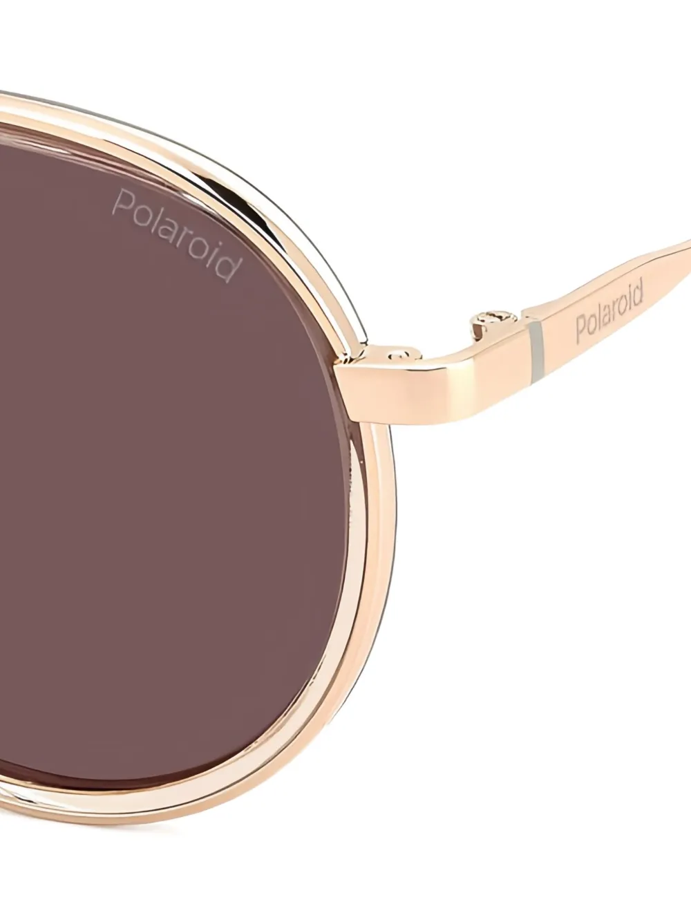  Polaroid Round-frame Sunglasses - Pink 