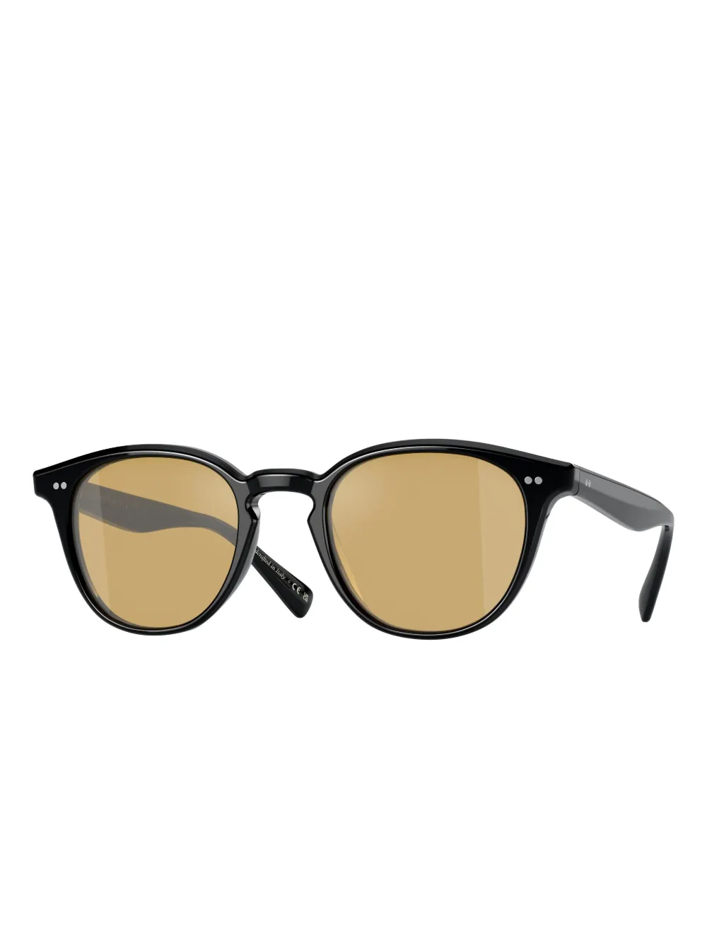 Oliver Peoples Desmon round-frame sunglasses - Zwart