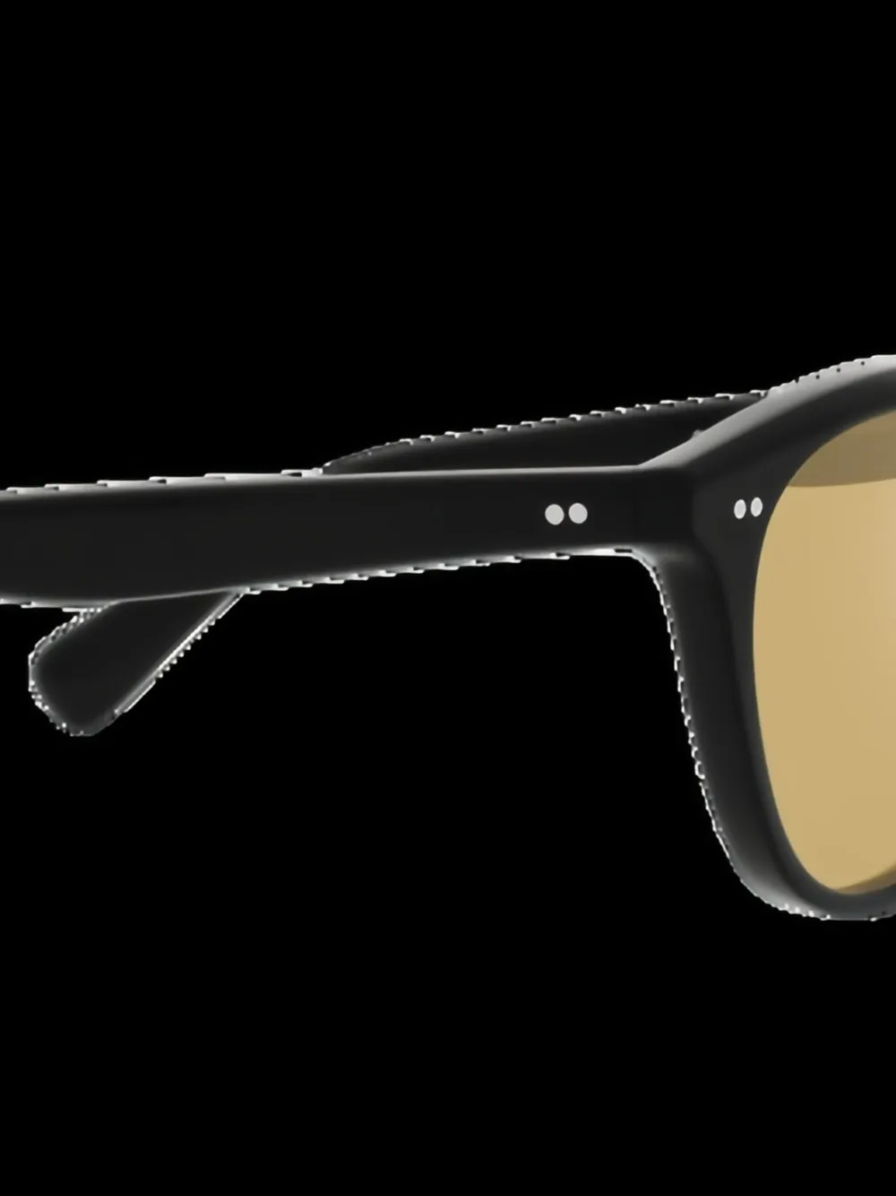 Oliver Peoples Desmon zonnebril met rond montuur Zwart