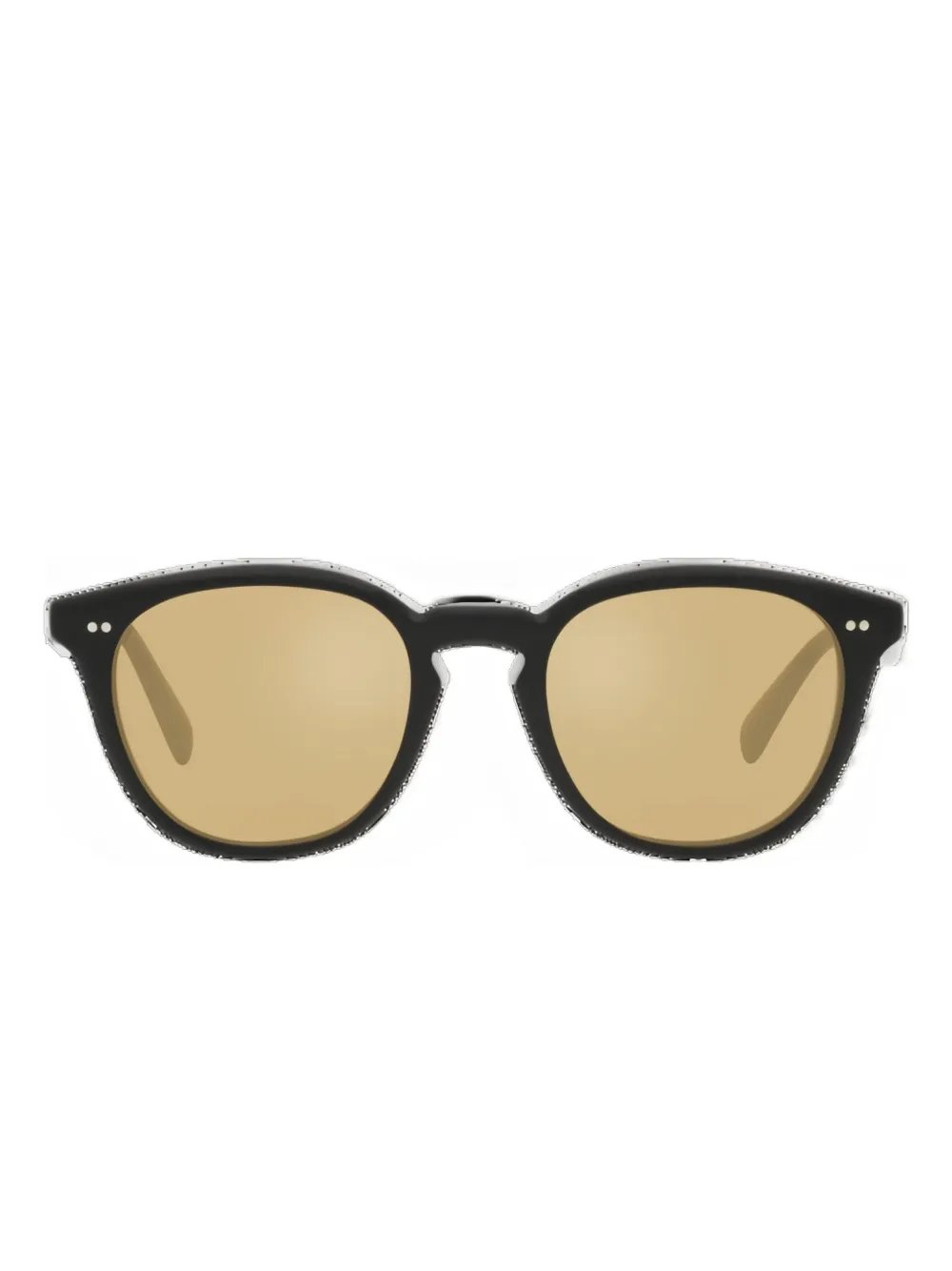 Oliver Peoples Desmon round-frame sunglasses - Nero
