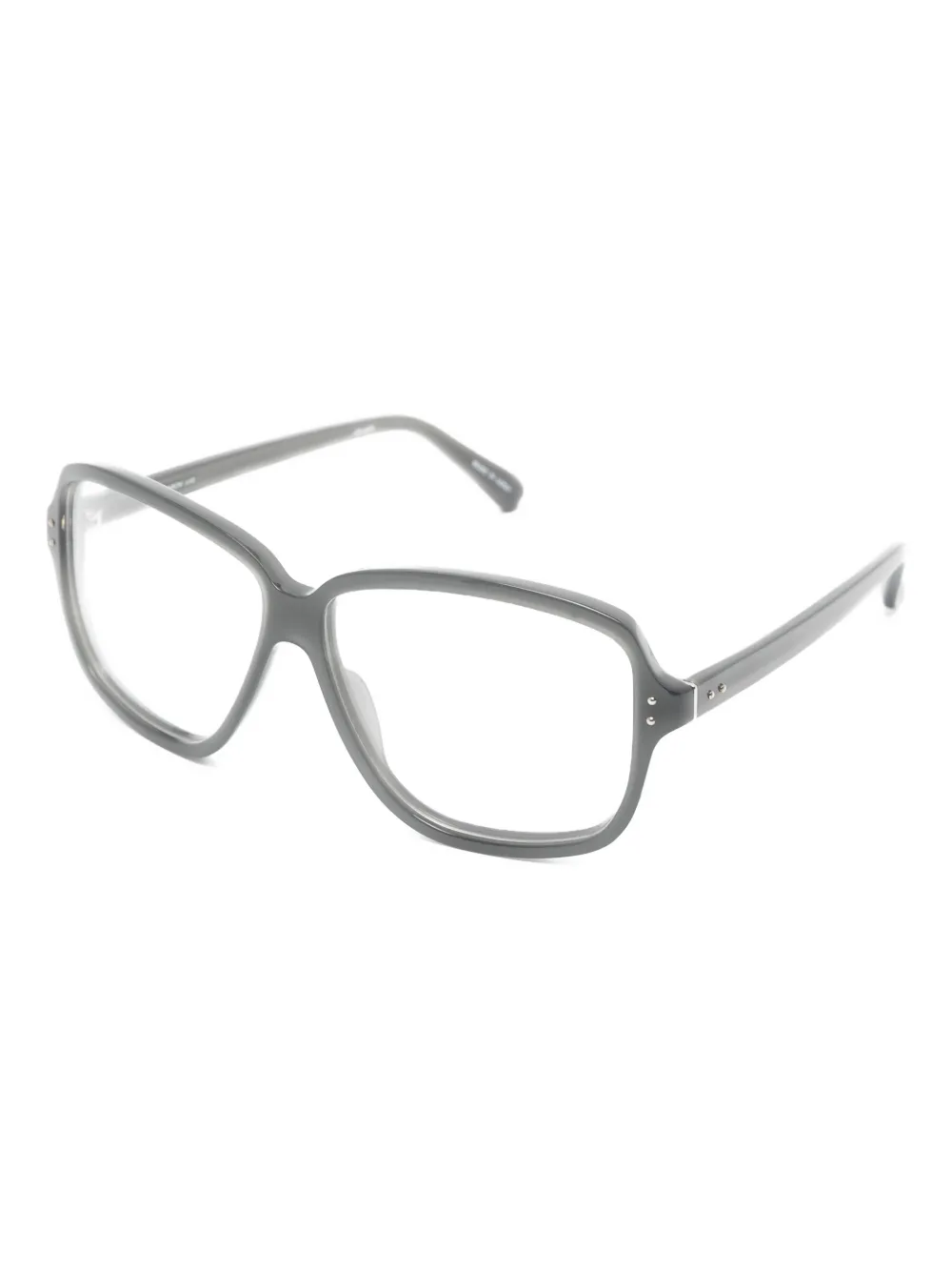 Linda Farrow oversize-frame glasses | Men | Image 2