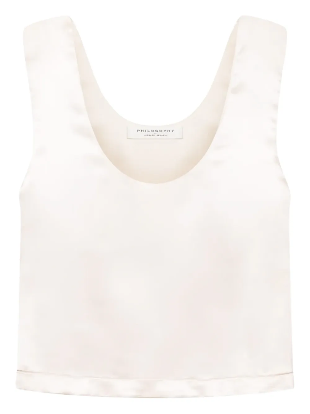 Philosophy Di Lorenzo Serafini scoop neck top - Toni neutri