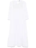 Vivetta embroidered midi dress - White