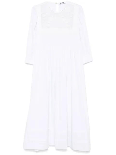 Vivetta embroidered midi dress