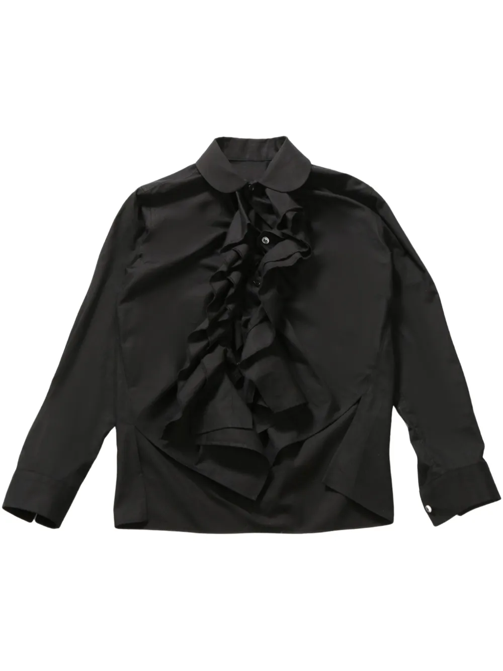 Comme des Garçons TAO poplin blouse Zwart