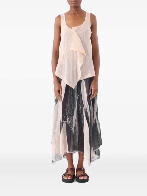 Jason Wu Collection screen-printed skirt