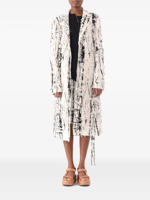 Manteau Calligraphy en jacquard - Jason Wu Collection - Modalova