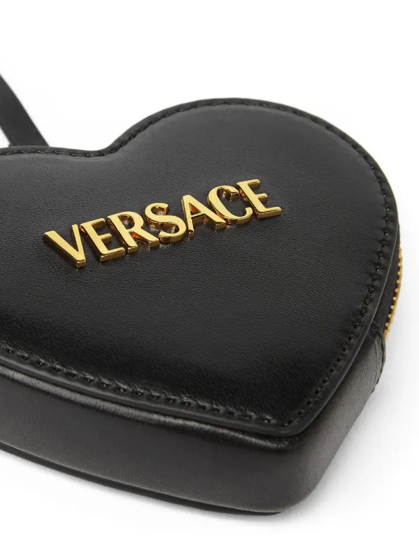 VERSACE ブラック コインケース Versace ハート コインケース | ブラック | FARFETCH JP