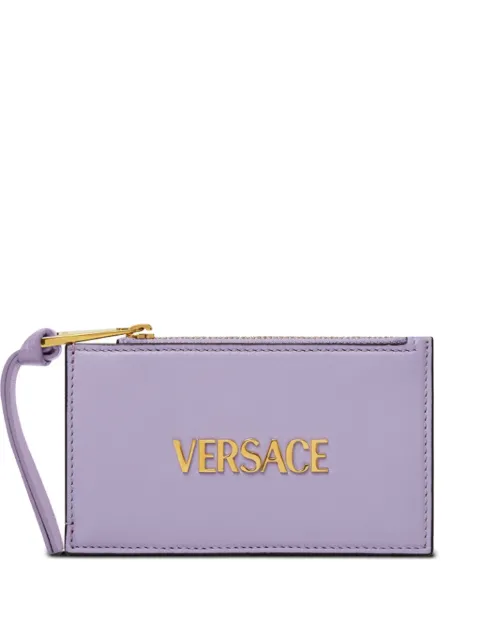 Versace cartera con letras del logo