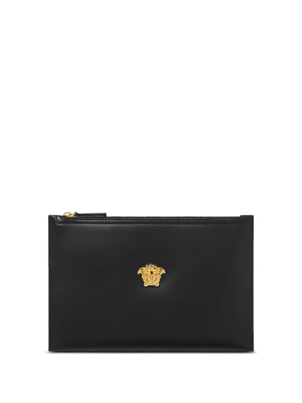 Versace メドゥーサ クラッチバッグ | ブラック | FARFETCH JP