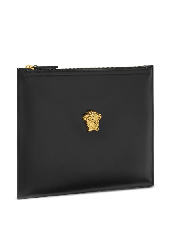 Versace La Medusa Pouch | Black | FARFETCH ID