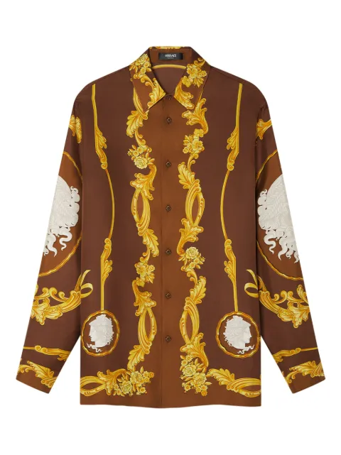 Versace silk shirt