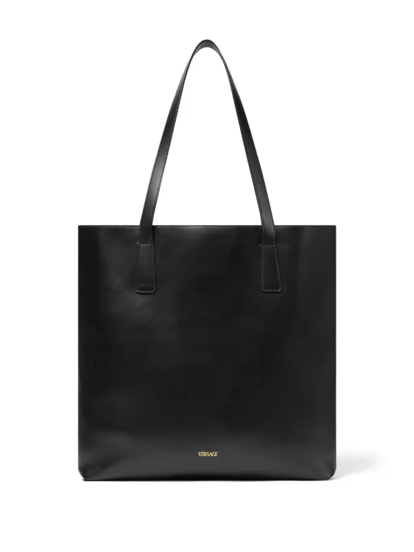 ロゴ トート バッグ ブラック,プリント | VERSACE JP