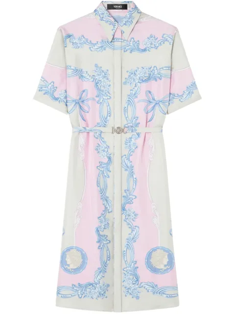 Versace Cameo midi shirt dress