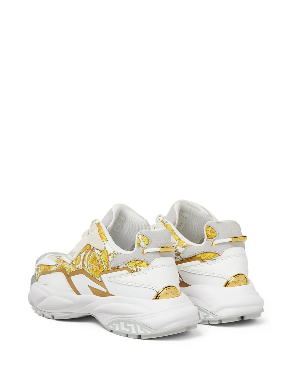 Versace Barocco-print sneakers White