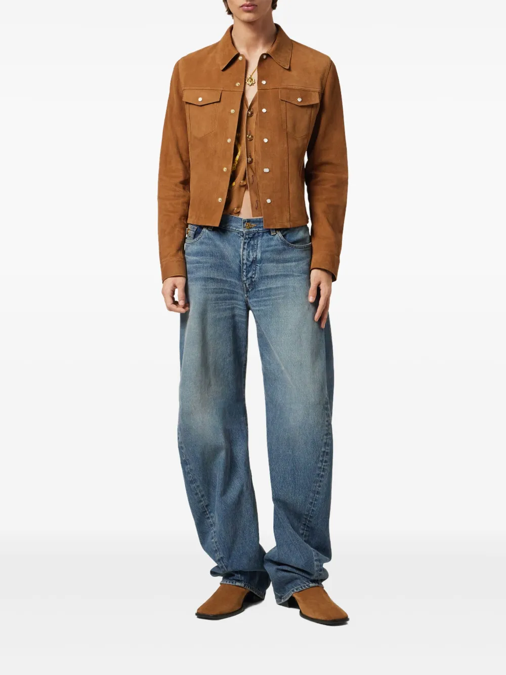 Versace surchemise en daim | Surchemises | Image 2
