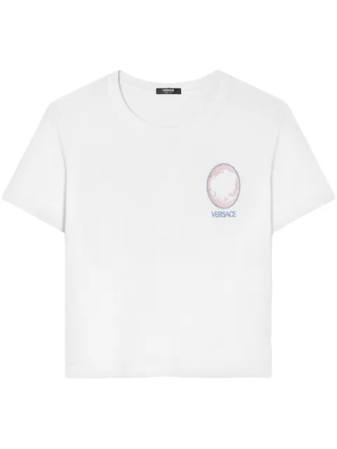 Versace Cameo logo-print T-shirt