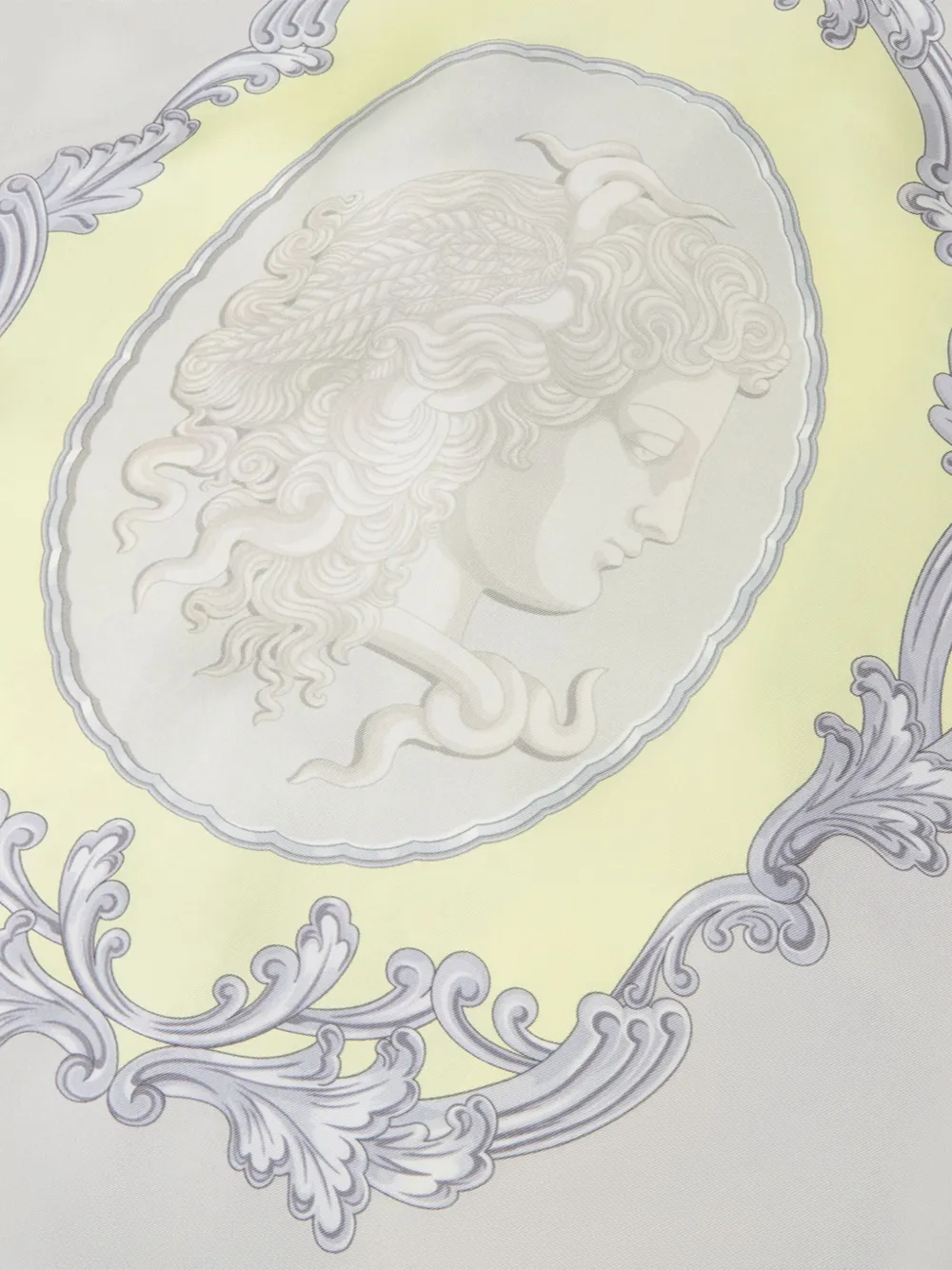 Versace Medusa Cameo-print shirt Grijs