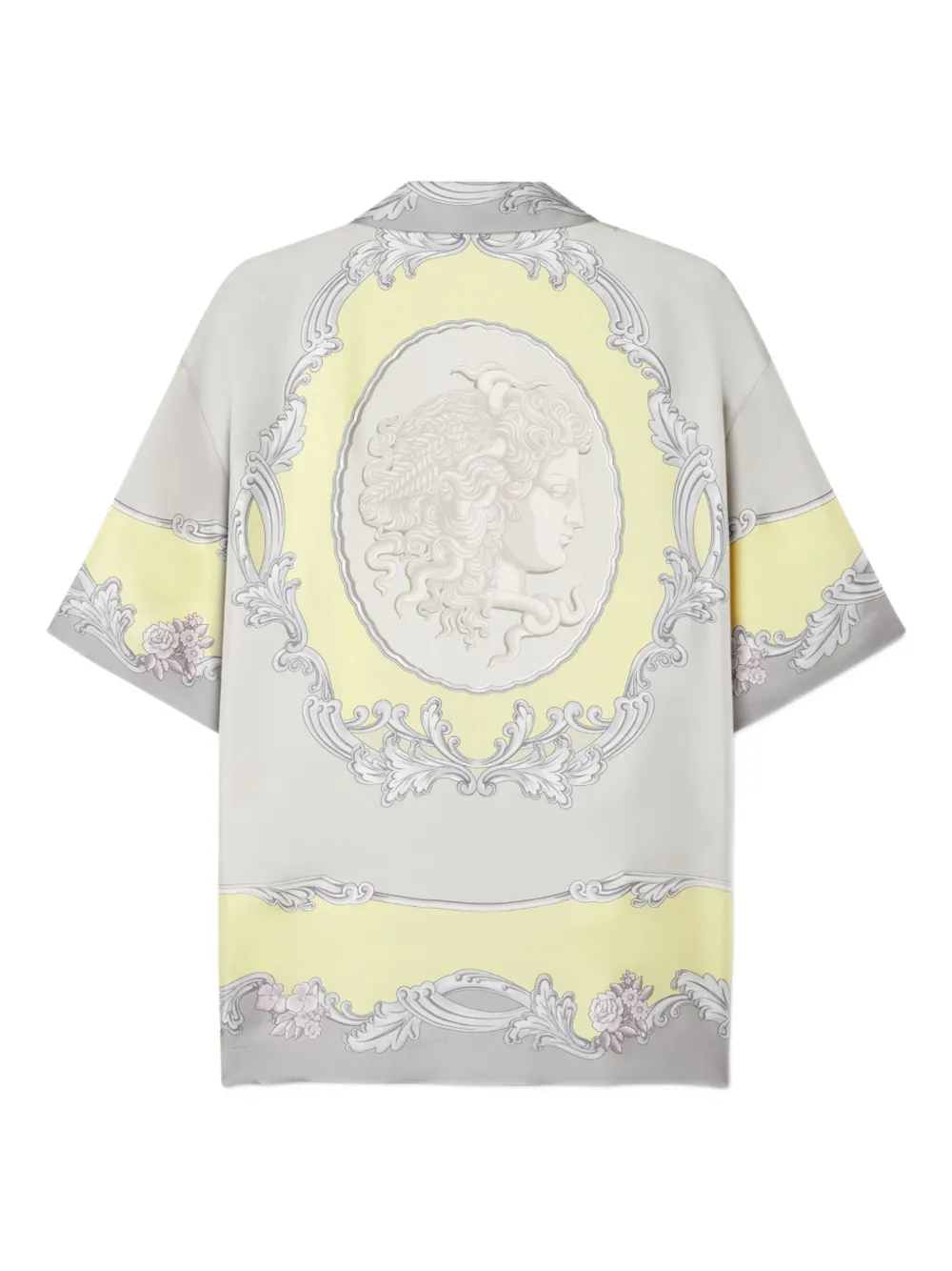 Versace Medusa Cameo-print shirt - Grijs